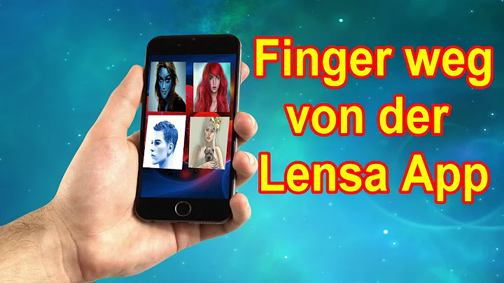 Lensa Avatar Foto App - 看看为什么我认为Lensa这个App很危险！